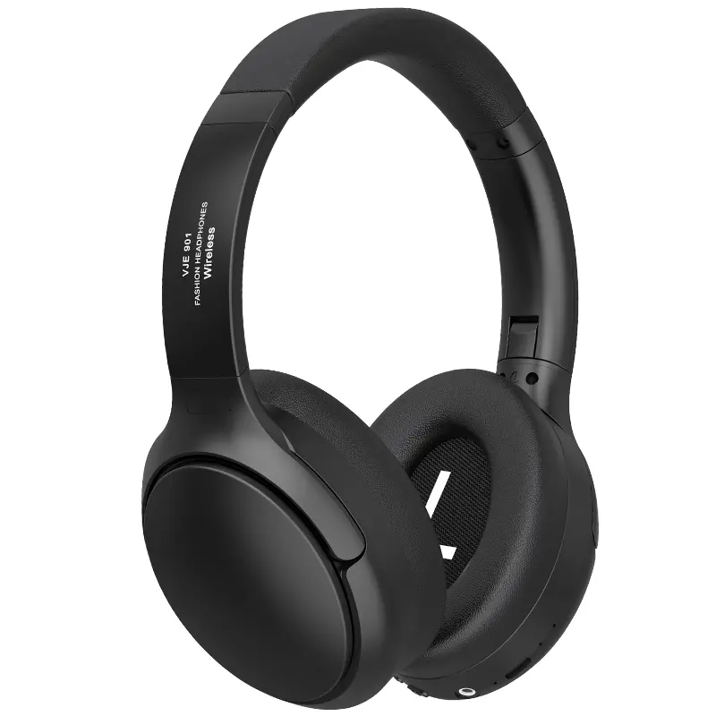 Retro Metal Over-Ear Wireless Bluetooth Headphones - Waterproof, Noise Cancellation, Foldable, Lightweight, Portable, 12H Long Battery Life, Compatible with iOS, Android, Mobile Devices, PC Audio Accessories