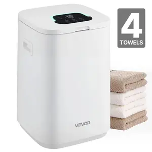 VEVOR Towel Warmers for Bathroom,  , Towel Warmer Bucket with Child Lock & High-Temp Indicator & 24H Delay Timer & Auto Shut Off Fits up to 4 Oversized Bath Towels, Blankets, Clothes, Bathrobes and More