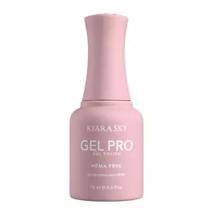Kiara Sky Gel Pro - Cashmere Cutie HEMA-Free + TPO Free Nail Gel Polish | Intense Pigmentation, Long-Lasting Wear | Finish: Cream 15ml