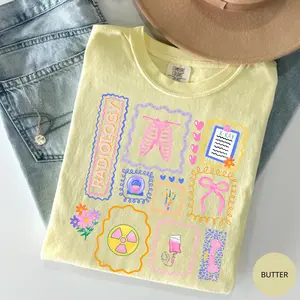 Comfort Colors Xray Tech Shirt, Rad Tech Shirt, Radiology Tshirt, Xray Tech Gift, Radiology Shirt, Rad Tech Gift, Healthcare Appreciation Cotton Fabric, Gift For Her