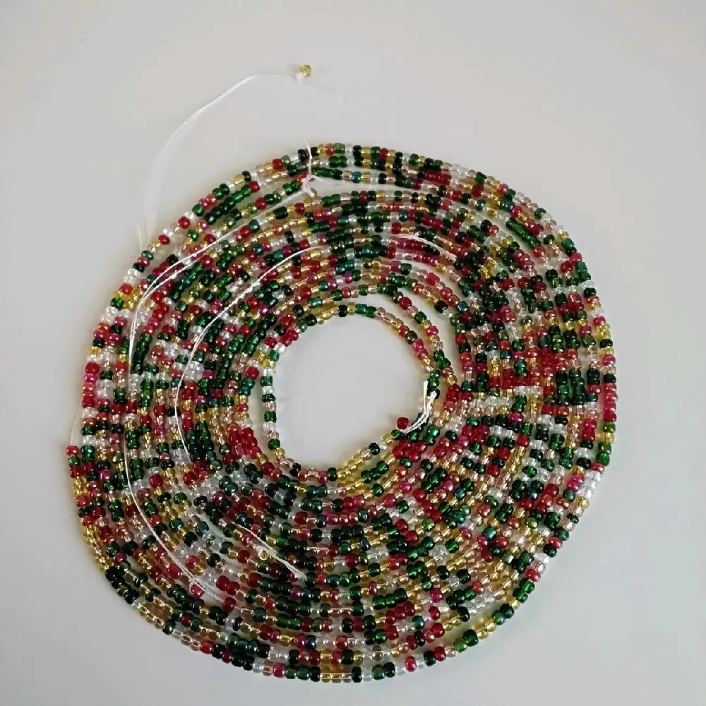 HOLIDAY MIX WAST BEADS