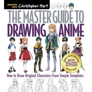 The Master Guide to Drawing Anime: How to Draw Original Characters from Simple Templates – A How to Draw Anime / Manga Books Series (Volume 1) Paperback – Illustrated, July 7, 2015