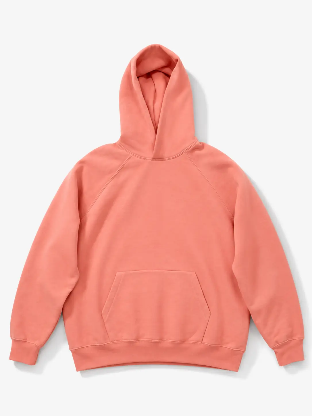 Oversized Pullover Hoodie Soft Fleece Heavyweight Sweatshirt Unisex Casual Basic Hooded Top Long Sleeve Sweatshirt Casual Streetwear Basic Tops Fabric Layer