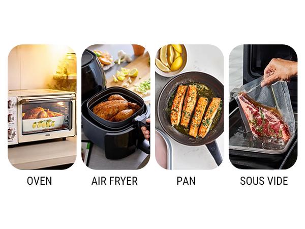 TempSpike Plus Digital Meat Thermometer with 600ft Bluetooth 5.2 Range & Color-Coded Probes for Cooking in Kitchenware