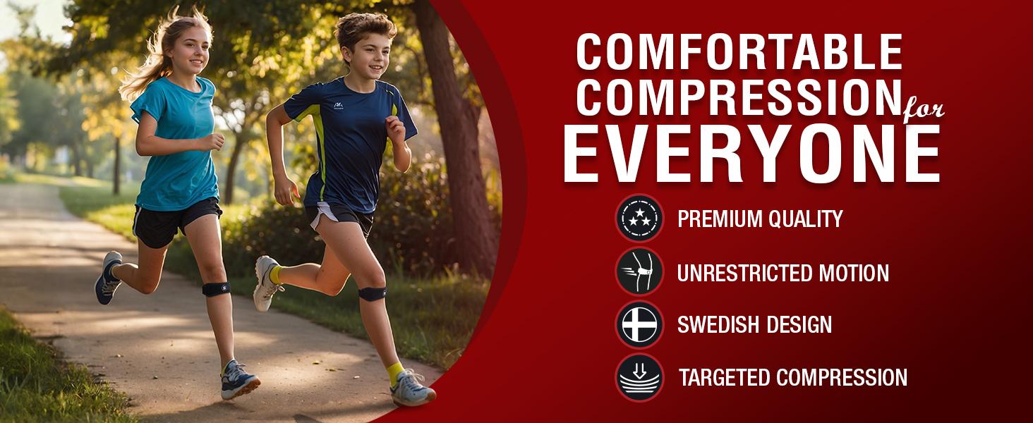 Patellar Strap for Adults' Knee Pain Relief | Adjustable Support for Tendonitis, Running & Full-Range Movement