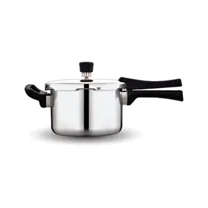 PrayLady Triply Pressure Cooker 3 LTR with SAS Body, Bakelite Handle