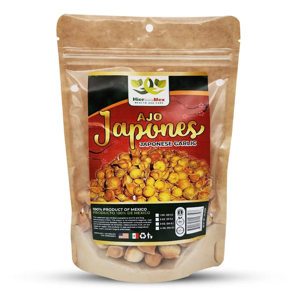 Ajo Japones Japanese Garlic Hierba Herbal Tea 4 oz.-113g Natural Mexican Herb Hierba Wild Crafted