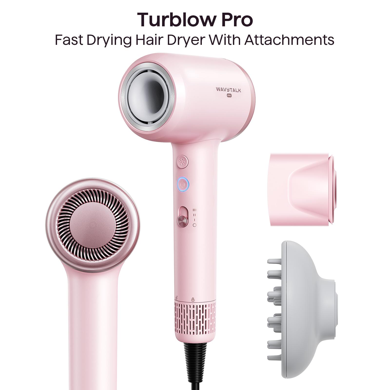 Wavytalk Ultimate Hair Styling Kit: Curler, Blow Dryer & Heat Protectant