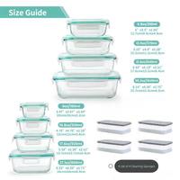 8 Containers + 2 Sponges