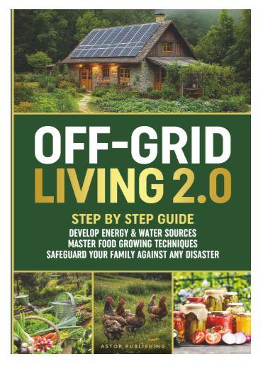 Off-Grid Living 2.0: Step by Step Guide to Develop Energy & Water Sources, Master Food Growing Techniques & Safeguard Your Family Against Any Disaster (Hands-on Homesteading) Paperback