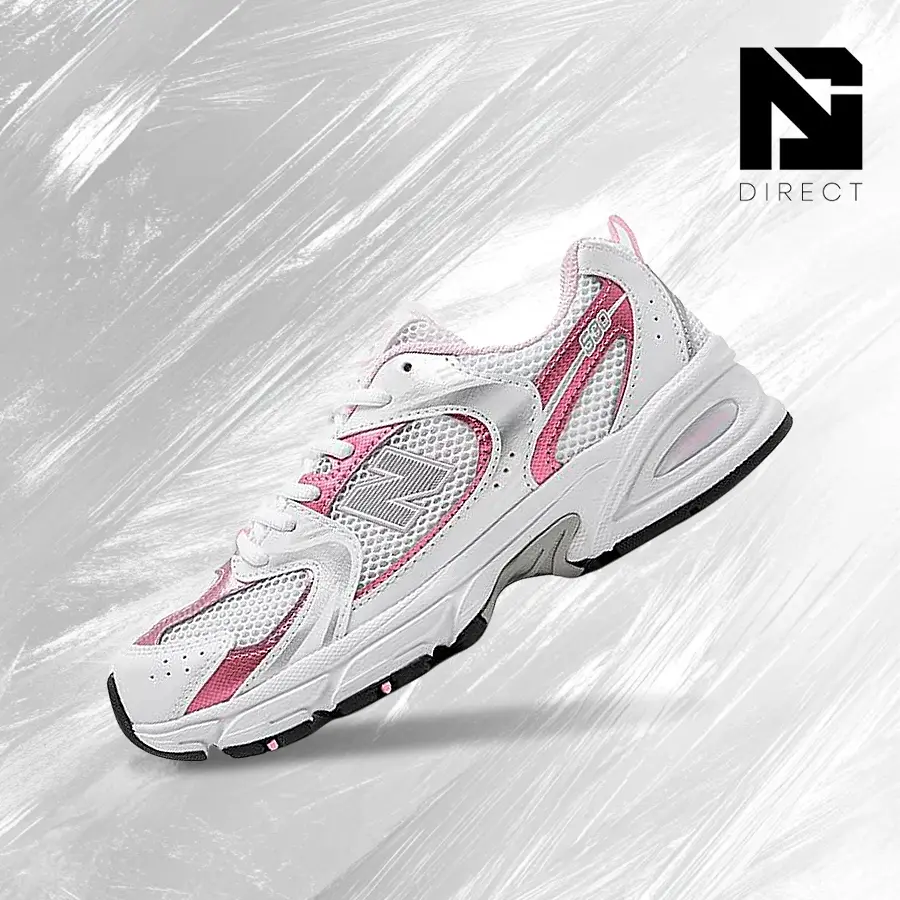 New Balance 530 Pink Sugar (GS) Women's Lifestyle Sneakers - Shoes for Women, Vintage Retro, Spring-Summer Inspired, Shock-Absorbing Comfort, Gym-Streetwear Casual, Back to School, GR530RK, Sneakers For Women