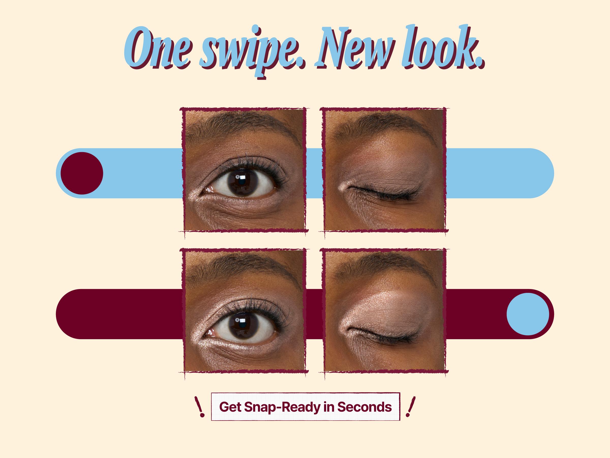 fwee Long-Lasting Dual Coloring Stick Eye Shadow, DeepFocus | Multi-Use Eye Makeup | All-in-one dual shadow | Powdery finish, Matte shadow, Shimmer | 1.2g