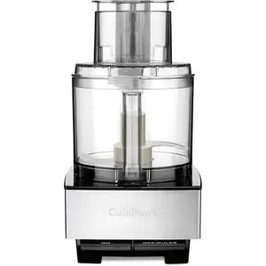 Cuisinart Food Processor, 14-Cup Vegetable Food Chopper for Mincing, Dicing, Shredding, Puree & Kneading Dough, 720-Watt Motor, Stainless Steel, DFP-14BCNY