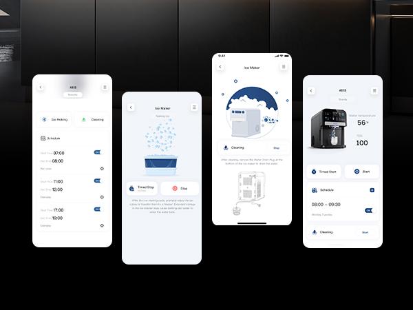 ecozy Nugget Ice Dispenser, Ultra-quiet Smart 2-in-1 Pebble Ice Machine Countertop & Water Dispenser with App Control, Easy Self-Cleaning, Auto Lighting, TDS Monitor, Measured Dispensing, Christmas Gift, Holiday Haul Gift ecozy Nugget Ice Dispenser, Ultra-quiet Smart 2-in-1 Pebble Ice Machine Countertop & Water Dispenser with App Control, Easy Self-Cleaning, Auto Lighting, TDS Monitor, Measured Dispensing, Christmas Gift, Holiday Haul Gift