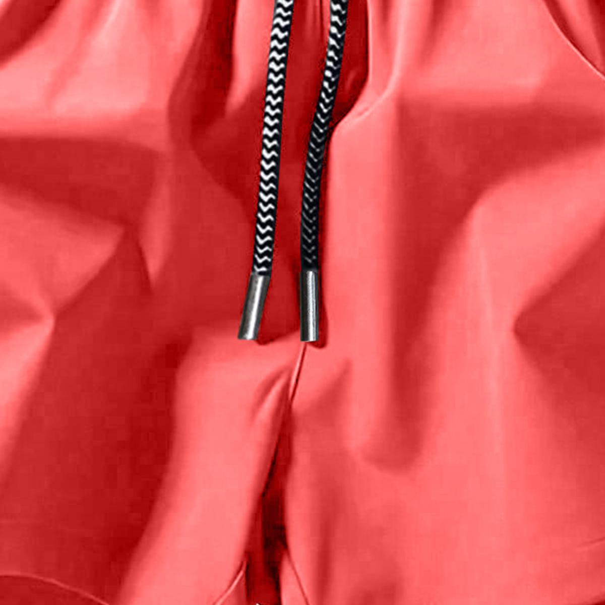 Men's Solid Color Casual Shorts Three-Piece Set, With Zipper Pockets, Summer Fashion Drawstring Sports Shorts, Suitable For Gym And Outdoor Wear