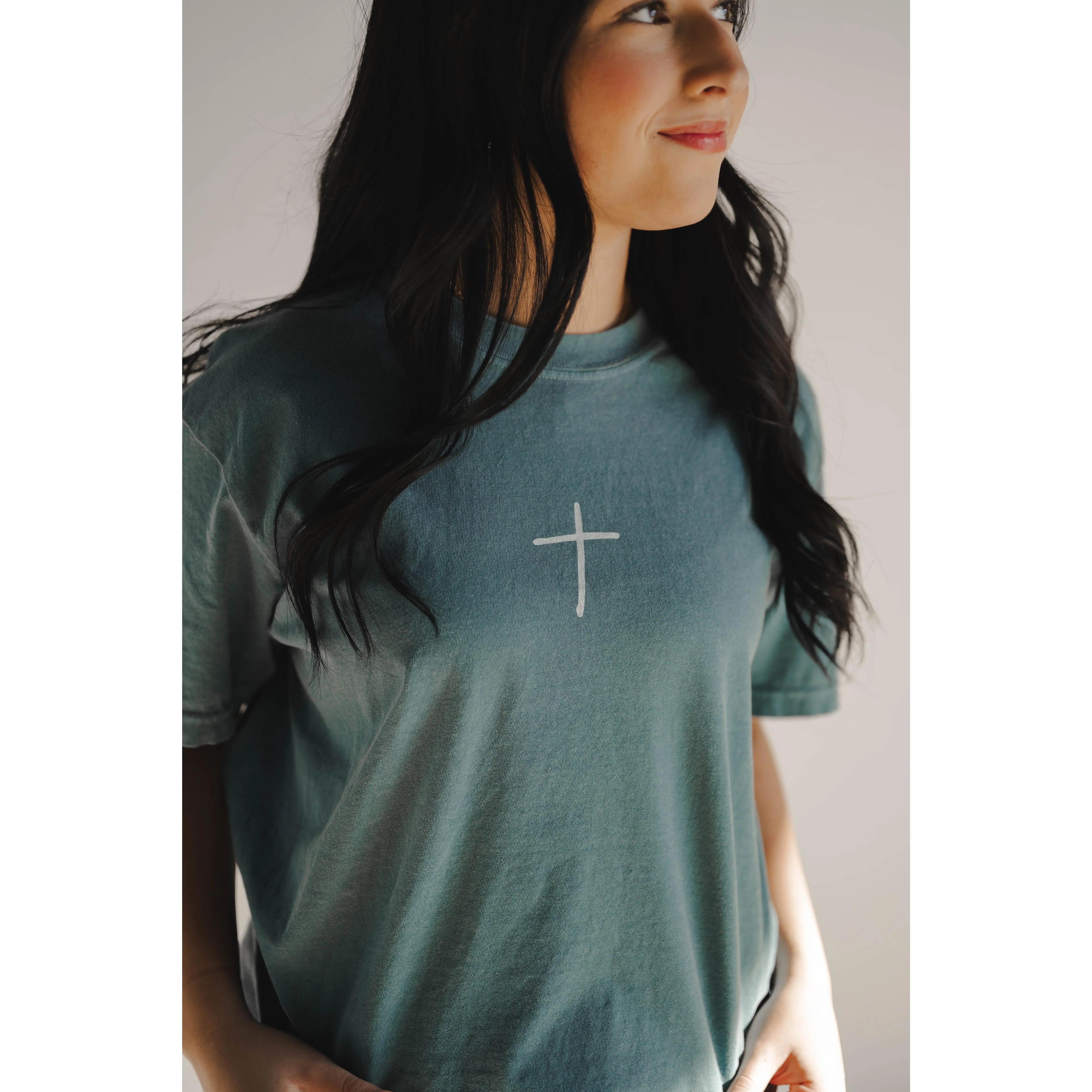 Freedom in Surrender Tee - Emerald