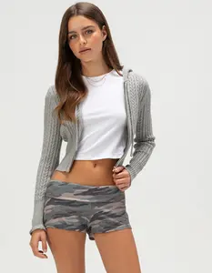 FULL TILT Womens Low Rise Micro Pull On Shorts