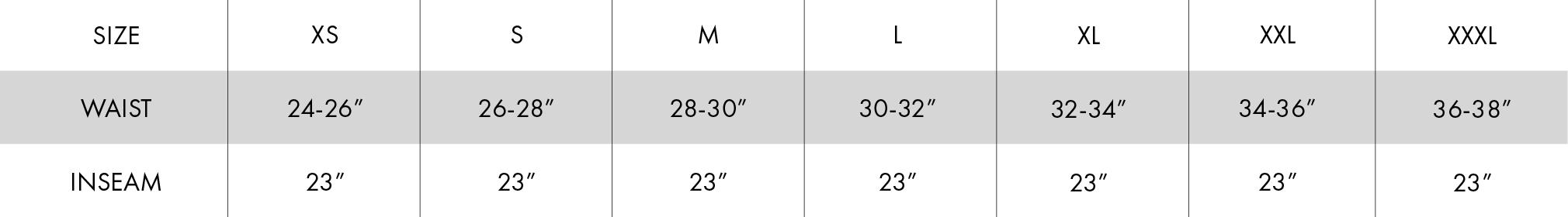 BAREFORM Curve Legging : 23" Women Smooth