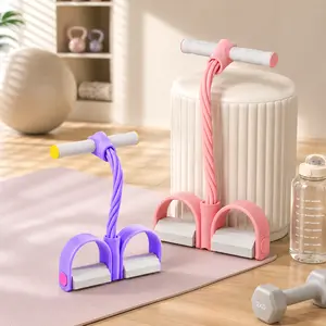 Six-Tube Resistance Band Home Pedal Pull Rope | Multi-functional Portable Full Body Daily Exercise Gear