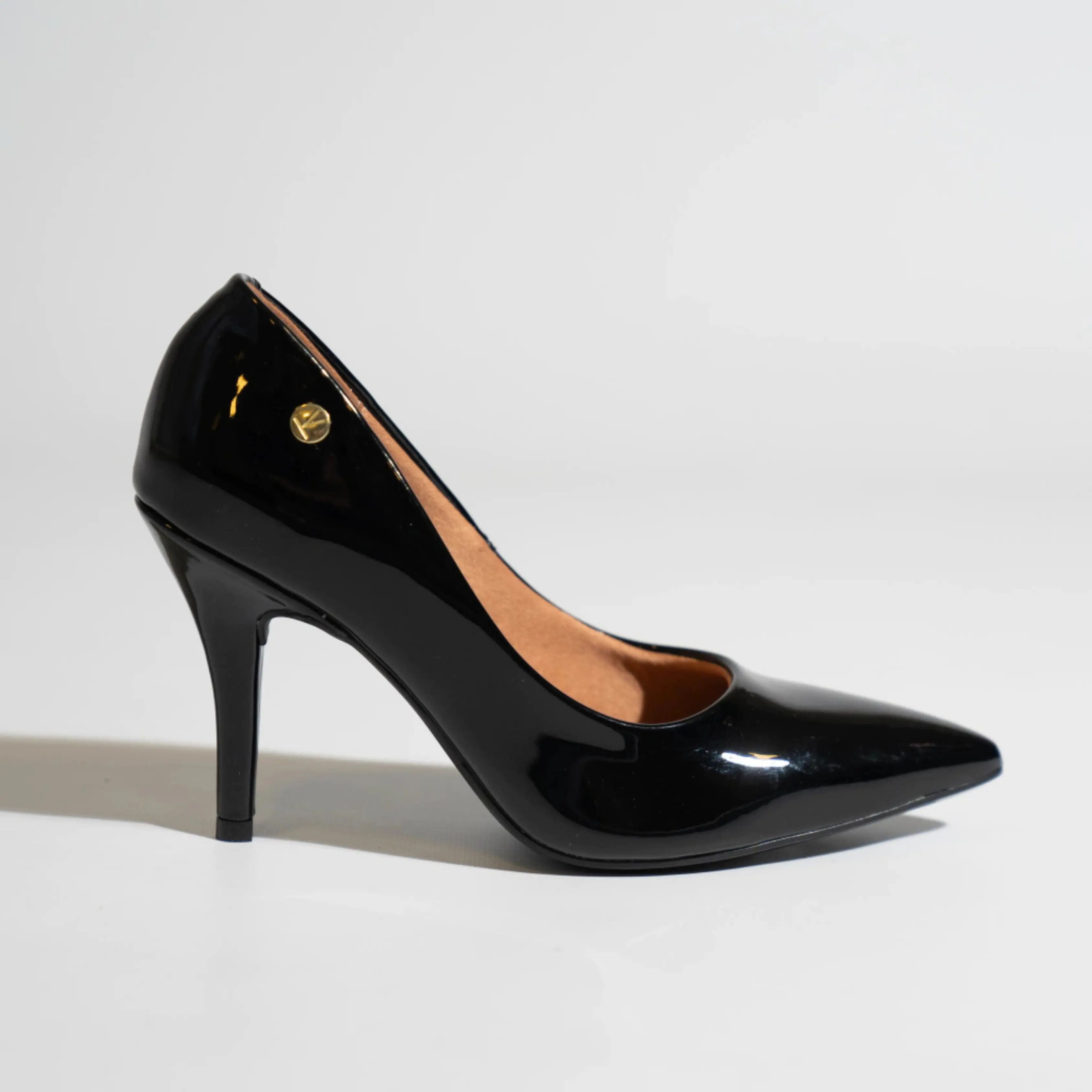 Vizzano Women's Black High Heels Beige Pumps Closed Pointed Toe Stiletto