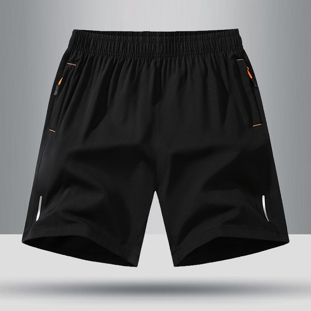 Men’s solid-color shorts with zippered pockets — summer casual, comfortable, breathable shorts made from a 97% polyester + 3% spandex blend; men’s bottoms for everyday wear, tropical beige color, multiple specifications available. Men’s solid-color shorts with zippered pockets — summer casual, comfortable, breathable shorts made from a 97% polyester + 3% spandex blend; men’s bottoms for everyday wear, tropical beige color, multiple specifications available.