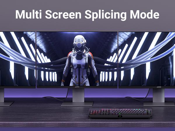 UGREEN 16K DisplayPort Cable 2.1 [VESA Certified] DP2.1 40Gbps Support 8K@240Hz 4K@240Hz HDR, HDCP, DSC 1.2a, Braided Display Port Cable Cord Compatible FreeSync G-Sync Video Card Monitor, 6.6FT