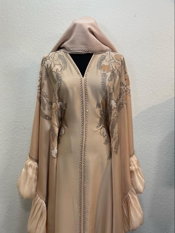 Butterfly Style Dubai Abaya - BBC Elegant Design with Unique Patterns and Sleeves