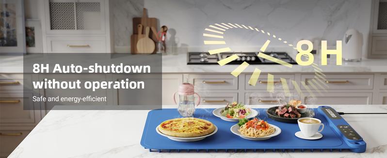 Navy blue-Food Warmer Pad - Rapid-Heating Silicone Electric Tray, Table Protector, Rollable Buffet Warmer Pad, Quick-Heating Portable Food Warmer, Ideal for Buffets, Home Use, and Parties-TikTokShopBlackFriday Navy blue-Food Warmer Pad - Rapid-Heating Silicone Electric Tray, Table Protector, Rollable Buffet Warmer Pad, Quick-Heating Portable Food Warmer, Ideal for Buffets, Home Use, and Parties-TikTokShopBlackFriday