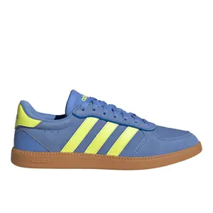 adidas Womens Breaknet Sleek Lace Up Sneakers Shoes Casual - Blue