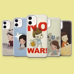 Yoshitomo NARA Art Phone Case Trendy Japanese Illustration Cover for iPhone X, 11, 12, 13, 14, 15, 16, 17 & more – check our available sizes