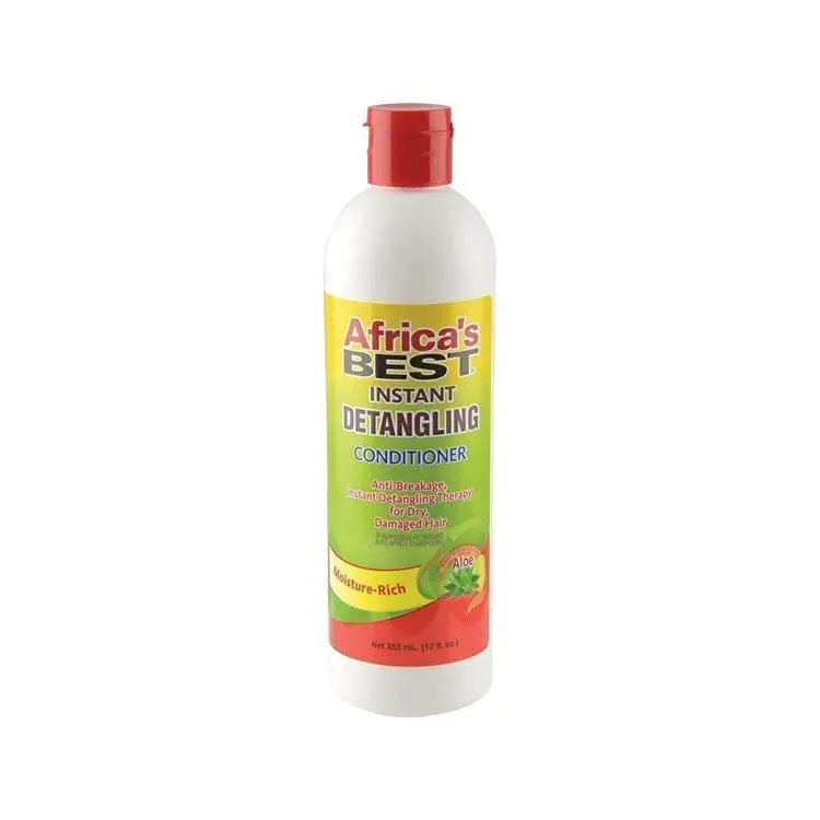 Instant Detangling Aloe Vera Liquid Conditioner - Moisturizing, Anti-Breakage Formula for Dry, Damaged Hair - Unisex, 12 oz, Smooth Deep Haircare Treatment