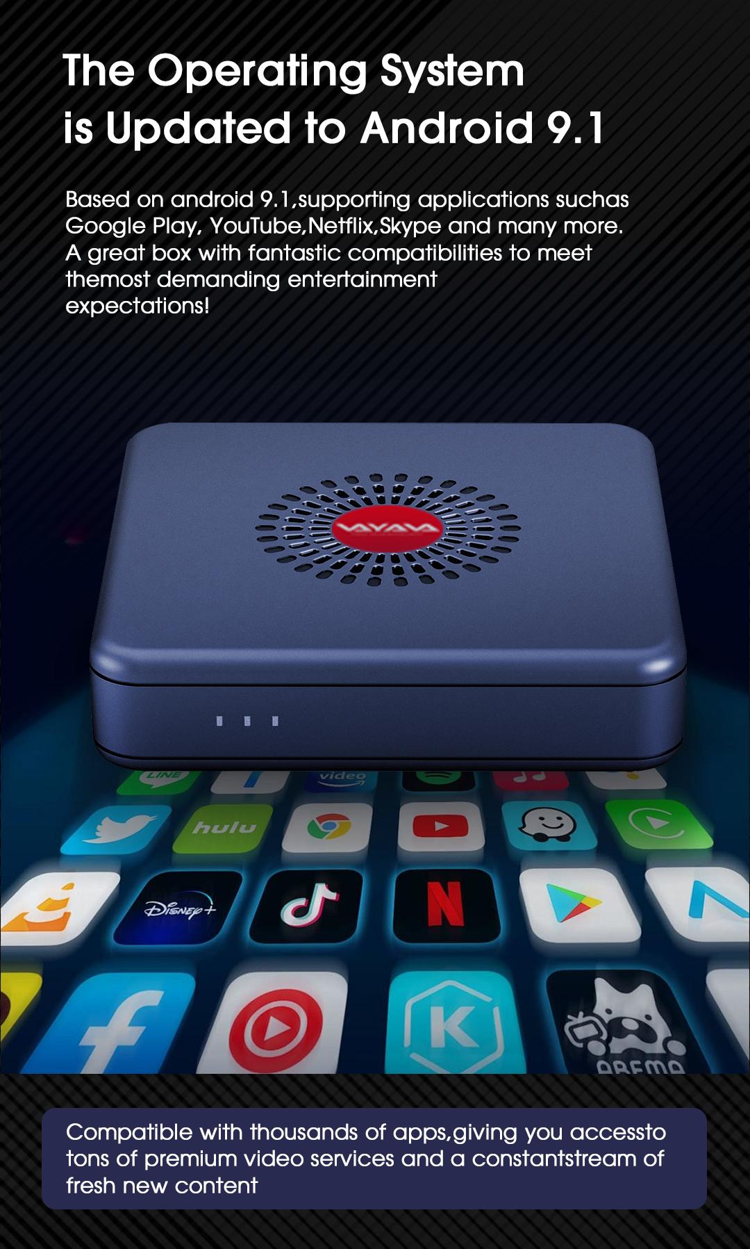 Christmas Children's Gifts  Dual-system GAME BOX Ultra Wireless Computer Game Console, 4k Hdmi Output, Play Cloud gaming Games for TV (Cloud gaming service)