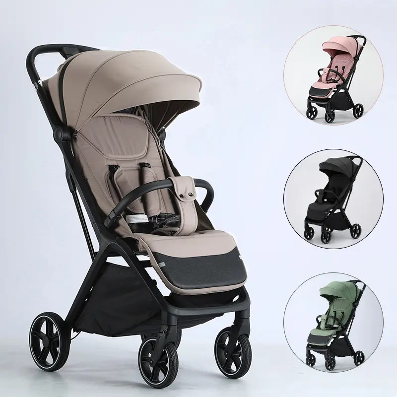 Lightweight Baby Stroller, Widened Sunshade with Zipper, Foldable Stroller Infant, One-touch Collection, Adjustable Backrest, Breathable Mesh, Easy to Carry, Suitable for Travel #DealsForYouDays