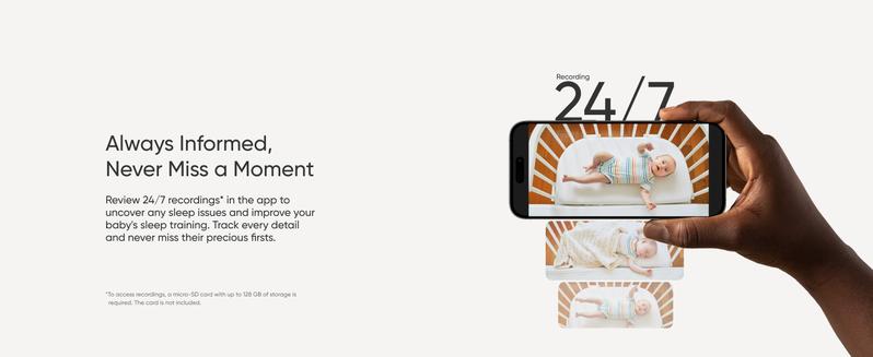 eufy E21 Baby Monitor, with 4K Camera, Hybrid Wi-Fi and No Wi-Fi Connection, App and Monitor Control, Ultra-Clear Night View, Pan-Tilt, 8× Zoom, Portable Camera with Built-In Battery, ANR, Smart Alerts|Spingtok eufy E21 Baby Monitor, with 4K Camera, Hybrid Wi-Fi and No Wi-Fi Connection, App and Monitor Control, Ultra-Clear Night View, Pan-Tilt, 8× Zoom, Portable Camera with Built-In Battery, ANR, Smart Alerts|Spingtok