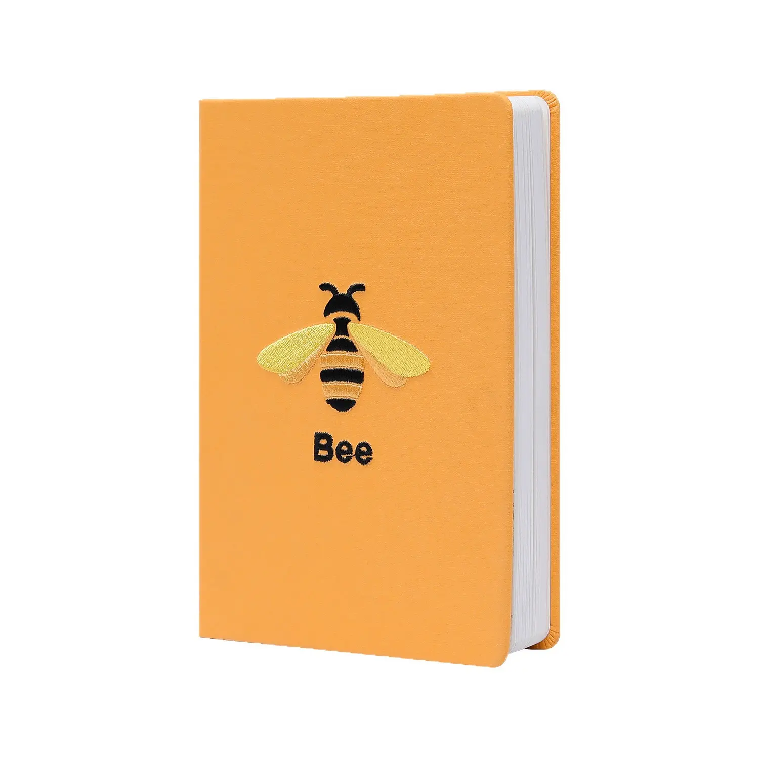 Business notebook, attractive embroidered notepad, fabric-cover notes journal, today’s journal, gift