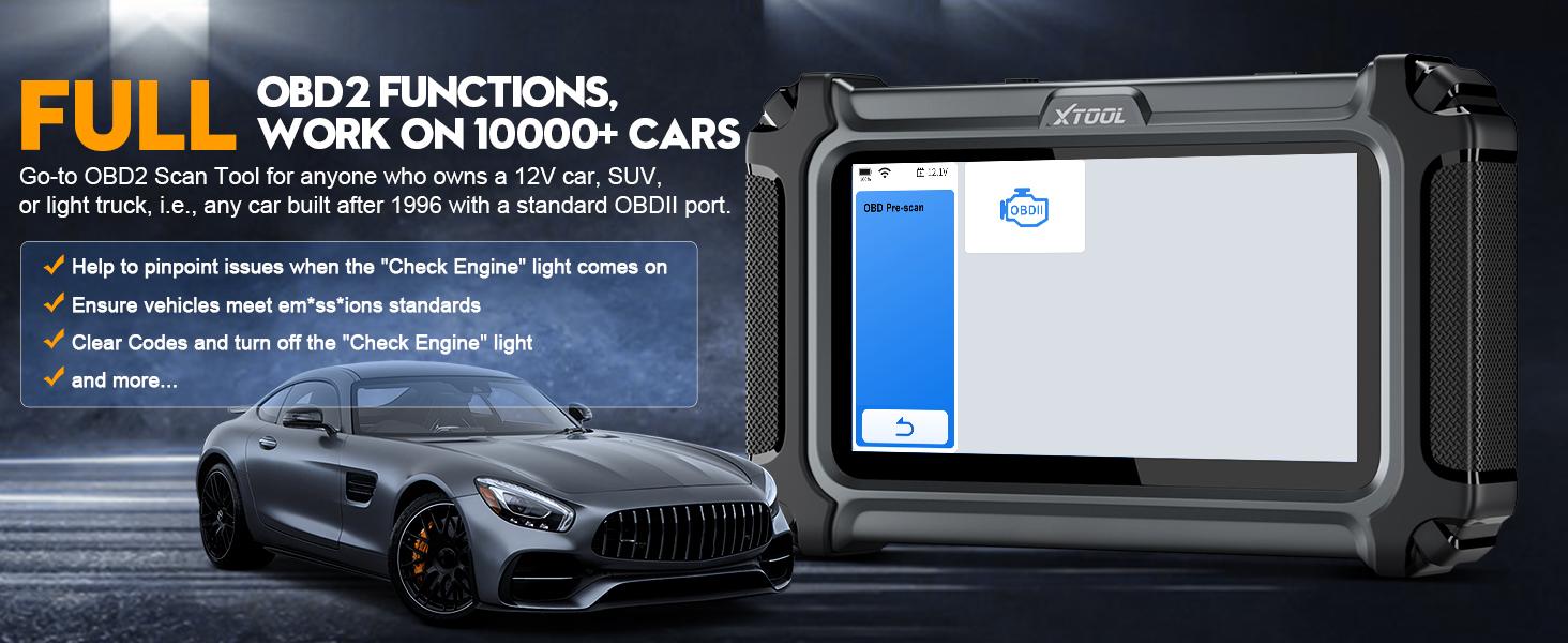 XTOOL D5S OBD2 Scanner Car Diagnostic Scan Tools for ABS/SRS/Engine/Transmission, 16 Reset Services, Free Lifetime Update, Code Reader for Cars & Trucks, Crank Sensor Relearn, FCA AutoAuth, CAN FD for Vehicle Springtok Automotive Alternator Tester XTOOL D5S OBD2 Scanner Car Diagnostic Scan Tools for ABS/SRS/Engine/Transmission, 16 Reset Services, Free Lifetime Update, Code Reader for Cars & Trucks, Crank Sensor Relearn, FCA AutoAuth, CAN FD for Vehicle Springtok Automotive Alternator Tester