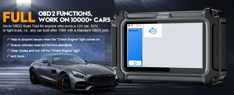 XTOOL D5S OBD2 Scanner Car Diagnostic Scan Tools for ABS/SRS/Engine/Transmission, 16 Reset Services, Free Lifetime Update, Code Reader for Cars & Trucks, Crank Sensor Relearn, FCA AutoAuth, CAN FD for Vehicle Springtok Automotive Alternator Tester