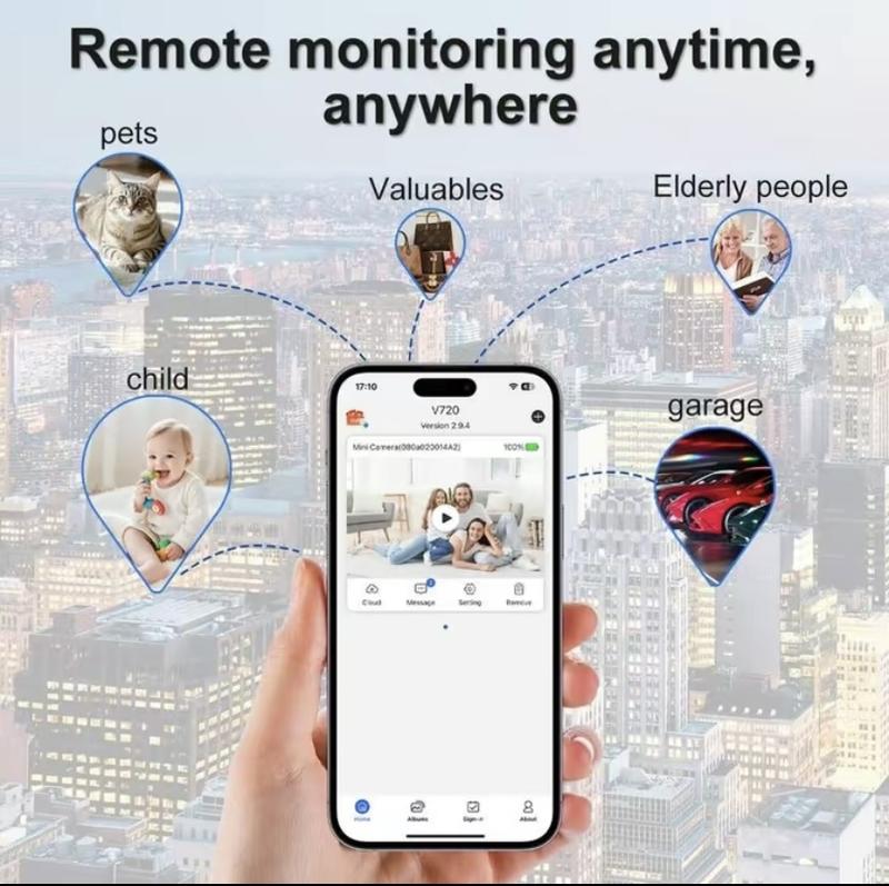 4 Pack X5 Mini Spy Camera Wireless Hidden,1080P HD 5G WiFi Nanny Cam with 32GB SD Card Included, Motion Detection, Long Battery Life,Portable Small Security Camera for Home/Office Indoor Surveillance 4 Pack X5 Mini Spy Camera Wireless Hidden,1080P HD 5G WiFi Nanny Cam with 32GB SD Card Included, Motion Detection, Long Battery Life,Portable Small Security Camera for Home/Office Indoor Surveillance