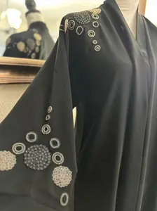 Madina Abaya -  Embroidered Women's Abaya - Ceremonial, Traditional, Arabic Eid Dress - Perfect for Ramadan, Gifts for Her, Eid