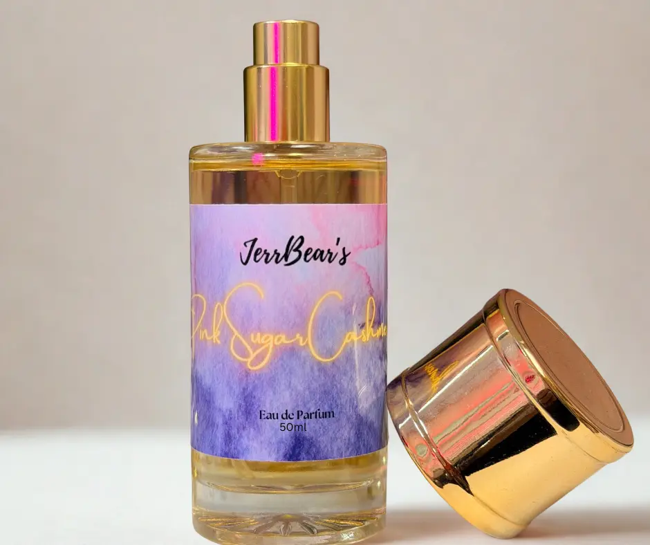 JERRBEAR'S Signature 50mL Unisex Beauty Perfume - Long Lasting, Aluminum Free, Ammonia Free, Fruity Sweet & Warm Cozy Notes, Youthful Scent for Daily Wear & Romantic Evening, All Seasons Single Bottle