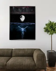 Rare Sleep Token Fan Art Print Poster - Abstract Concept Design - Unique Wall Decor Gift, Sleep Token Fans