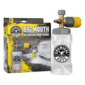 CHEMICAL GUYS Big Mouth Foam Cannon – Pressure Washer Car Wash & Detailing Tool for Max Foam | Adjustable Nozzle for Thick Suds on Cars, Trucks, SUVs, RVs, Wheels, Fences & Walls, Car Wash Accessories, Foam Lance