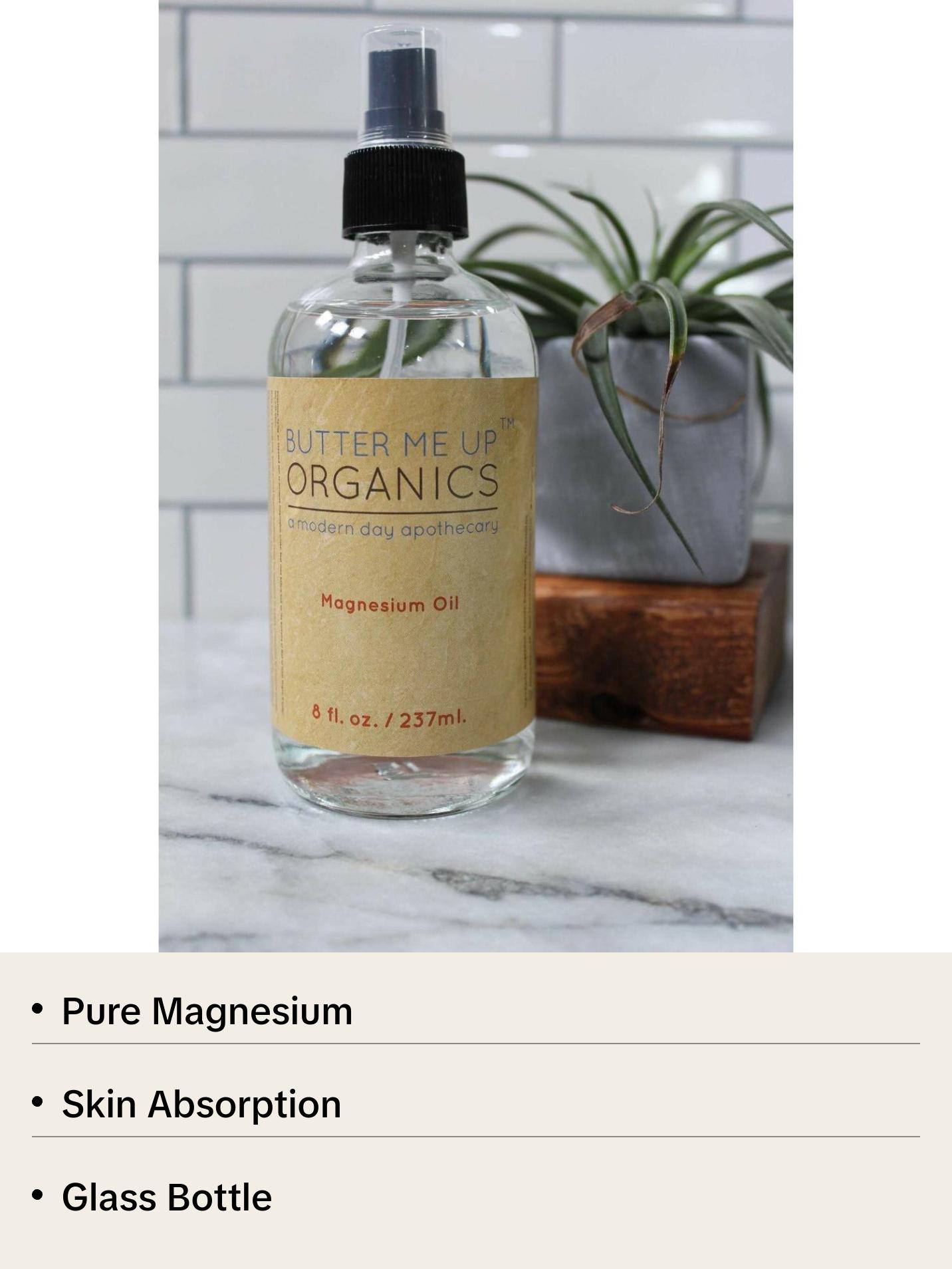 Butter Me Up Organics Magnesium Spray