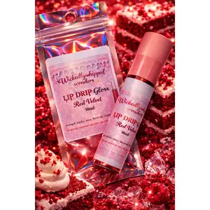 Wickedly whipped wonders Lip drip red velvet lipgloss