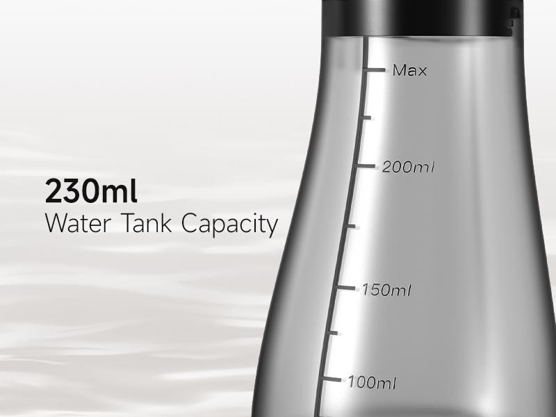 Renergy Electric Ear Wax Removal Kit with LED Display, Powered Ear Wax Remover, Dual Clean & Waste Tank, Water Ear Cleaner & Ear Cleaning Kit, Ear Irrigation Flushing System, 3 Modes, 12 Nozzles, IP67