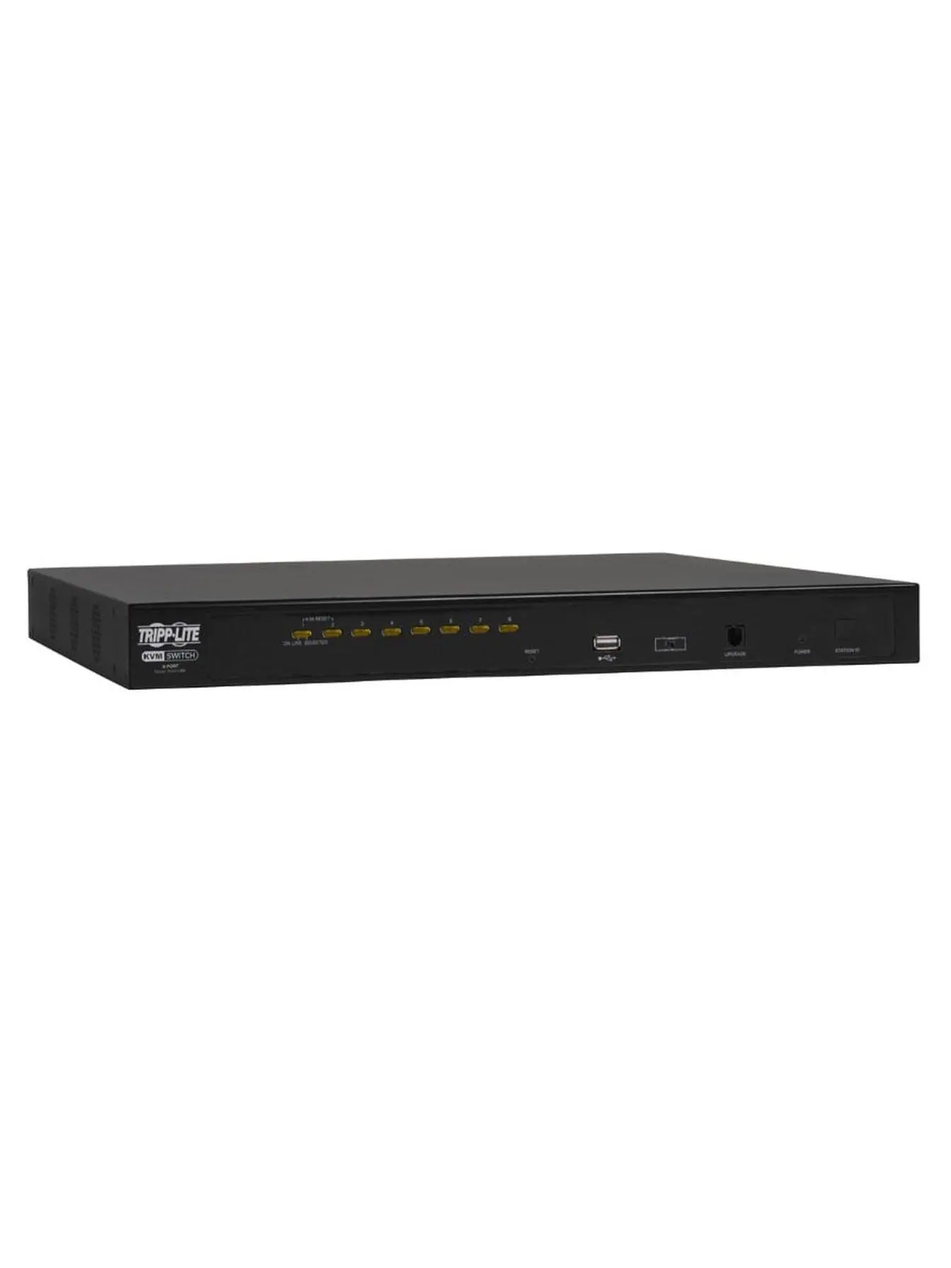 Tripp Lite NetDirector TRL-B022-U08 8-Port 1U Rackmount KVM Switch, with Daisy Chain, All OS Compatibility, Auto-Detect Functionality