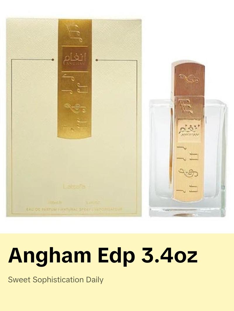 Lattafa Angham 3.4 OZ Eau-De-Parfum Spray For Women