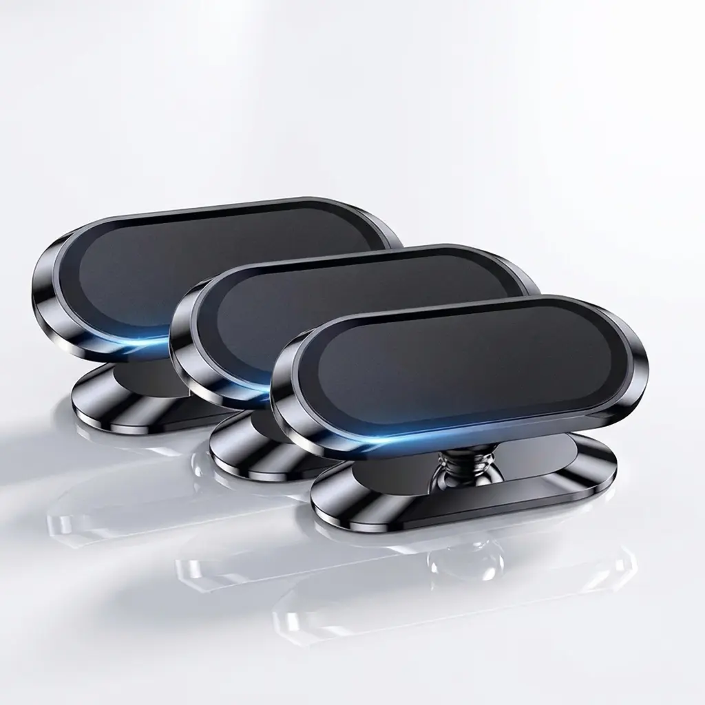 【DealsForYouDays】3PCS Magnetic Phone holders to tablet mounts Car Phone Holder 3Pcs Car magnetic Phone holder Mount Universal Suction Cup Navigation Support Adjustable 360 Rotation for Automotive Supplies phone holder for car