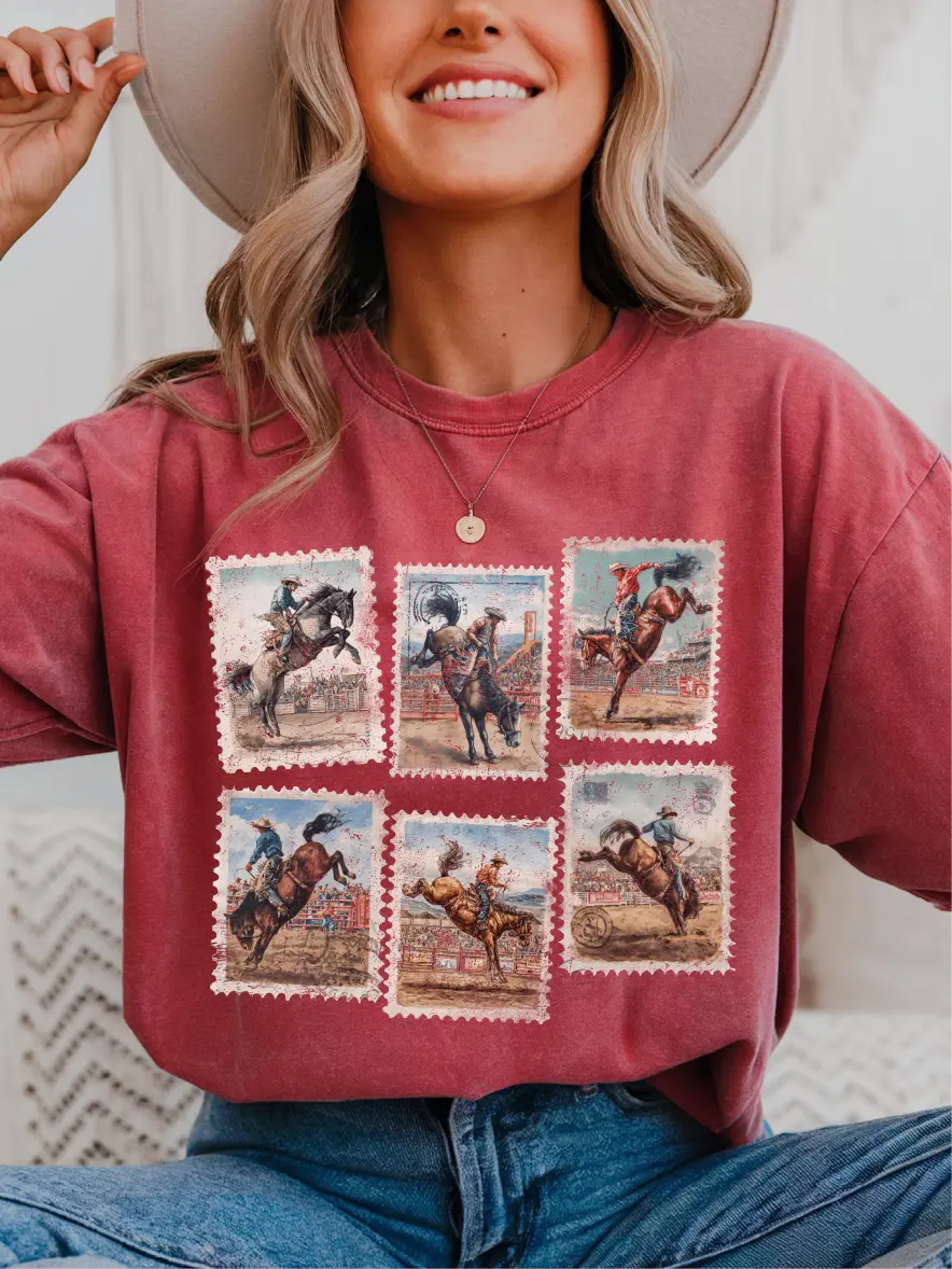 Dear Rodeo ~ Unisex Short Sleeve CC Garment Dyed T-Shirt Printed in the USA