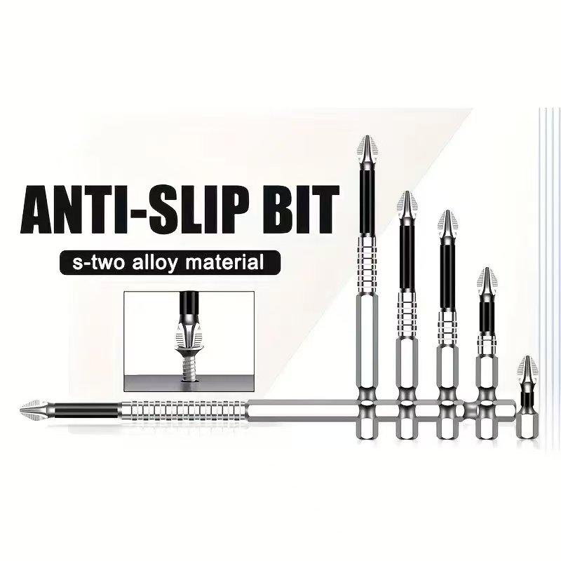 18/15pcs K5 Anti-Slip Impact-Resistant Threaded Bits Set Metal Surface Recommendation,  Home Decor Use, Screwdriver Set|Hexagonal Head Style|Metal Surface Compatible, Screwdriver Set, Magnetic Screwdriver Set, Magnetic Screwdriver Bit, Magnetic Bit Set